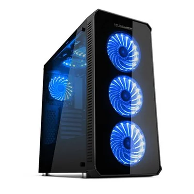 Nox Hummer TGX Rainbow RGB 3.0 USB Cristal Templado LED Negra Nox Hummer TGX Rainbow RGB 3.0 USB Cristal Templado LED Negra