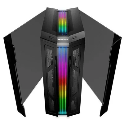 COUGAR Gemini T Pro RGB Caja Gaming ATX Negro, Laterales COUGAR Gemini T Pro RGB Caja Gaming ATX Negro, Laterales