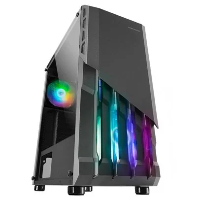 Mars Gaming MC-X2 FRGB USB 3.0 Negra con Ventana Mars Gaming MC-X2 FRGB USB 3.0 Negra con Ventana