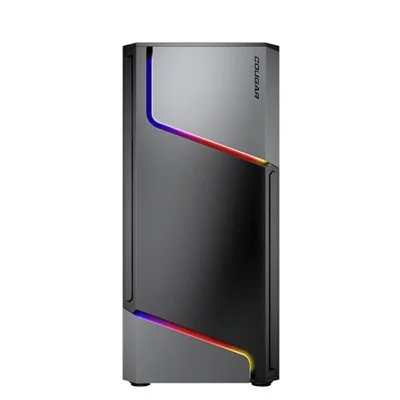 Cougar MX360 RGB Miditower ATX Cristal Templado USB 3.0 Negra