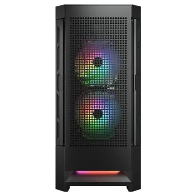 Cougar AirFace RGB Mid Tower Cristal Templado USB 3.0 Negra