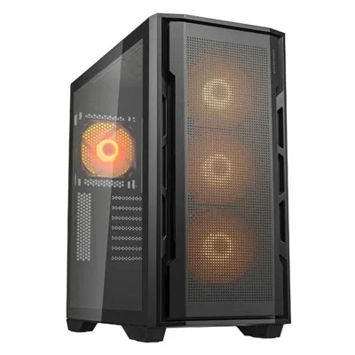 Cougar caja miditorre uniface rgb black Cougar caja miditorre uniface rgb black