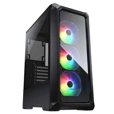 Cougar Archon 2 RGB Negra Caja Gaming ATX, Panel frontal y Cougar Archon 2 RGB Negra Caja Gaming ATX, Panel frontal y