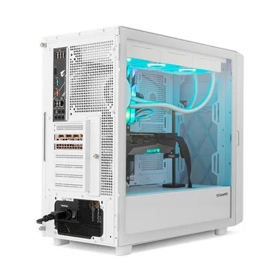 Torre PC NOX Hummer BIOS Cristal Templado USB 3.2 Blanca