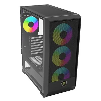 Caja Semitorre Atx Xc-501 Mesh Argb Keepout