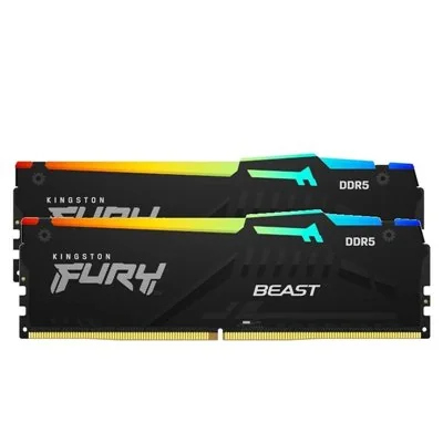 Kingston FURY Beast RGB DDR5 5600MHz 16GB 2x8GB CL40