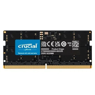Crucial CT16G56C46S5 DDR5 SO-DIMM 5600MHz 16GB ECC CL46