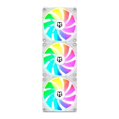 Nox Hummer Easy Link ARGB Set de 3 Ventiladores 120mm Blancos Nox Hummer Easy Link ARGB Set de 3 Ventiladores 120mm Blancos