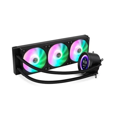 Nox Hummer X-360 LCD Kit Refrigeración Líquida 360mm Negro