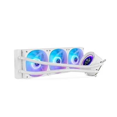Nox Hummer X-360 LCD Kit Refrigeración Líquida 360mm Blanco