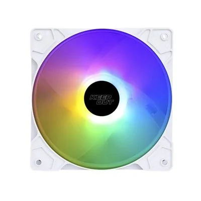 Ventilador Auxiliar Xfc-120F Rgb Blanco Keepout