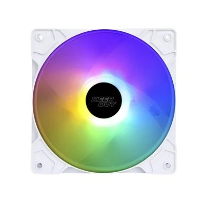 Ventilador Auxiliar Xfc-120F Rgb Blanco Keepout