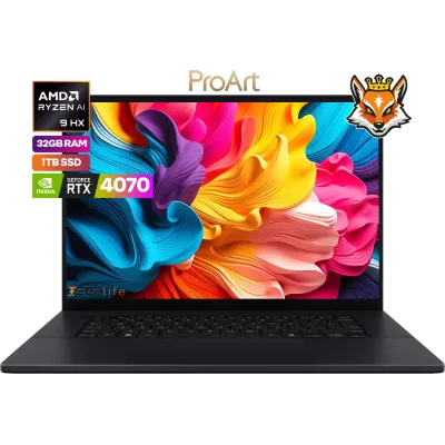 Portátil ASUS ProArt P16 OLED H7606WI-ME044W AMD Ryzen AI 9 HX Portátil ASUS ProArt P16 OLED H7606WI-ME044W AMD Ryzen AI 9 HX
