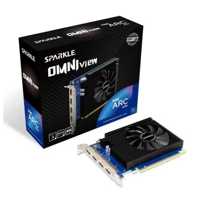 Sparkle Intel Arc A310 OMNI View 4GB GDDR6 con perfil bajo Sparkle Intel Arc A310 OMNI View 4GB GDDR6 con perfil bajo