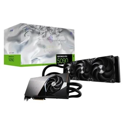 MSI SUPRIM GEFORCE RTX 5090 32G LIQUID SOC tarjeta gráfica