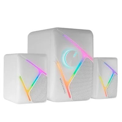 Mars Gaming MS-H21 Altavoces Gaming RGB 2.1 y Subwoofer 35W