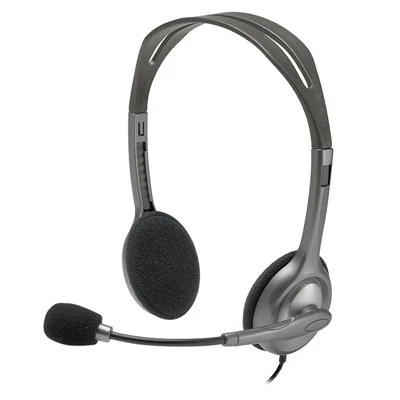 Auriculares Estéreo Logitech H111 Negro