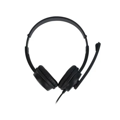 NGS VOX505USB Auriculares USB con Micrófono Negros