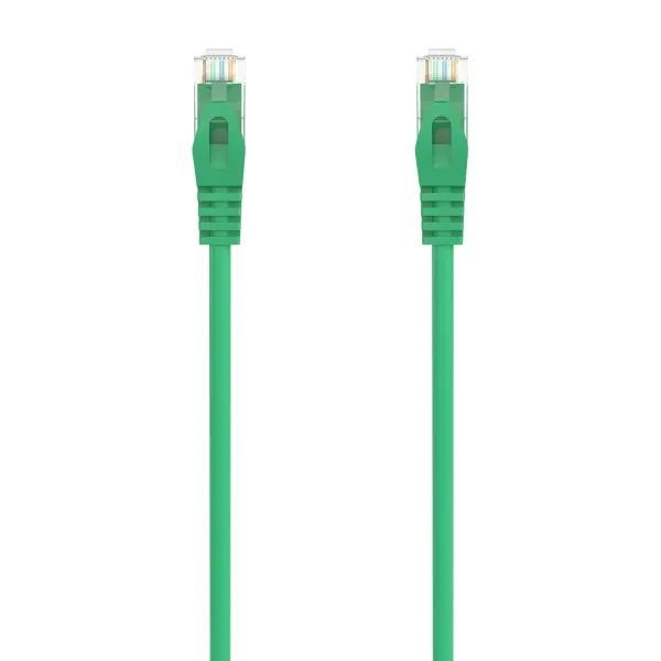 Aisens A145-0577 Cable de Red RJ45 UTP Cat 6A 25cm Verde 