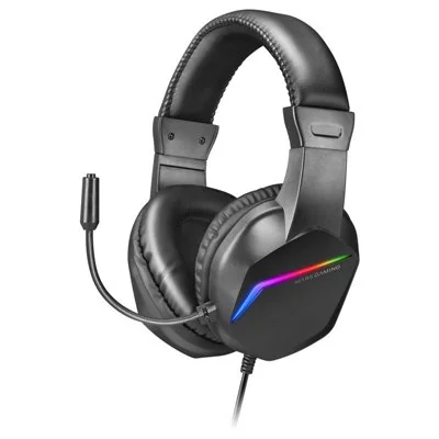Mars Gaming MH122 Auriculares Gaming FRGB Negros
