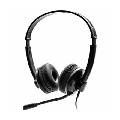 Nilox Auriculares USB 2.0 con Micrófono para PC Negros Nilox Auriculares USB 2.0 con Micrófono para PC Negros