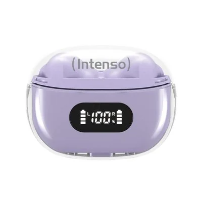 Intenso | buds plus auriculares tws anc+enc | lila Intenso | buds plus auriculares tws anc+enc | lila