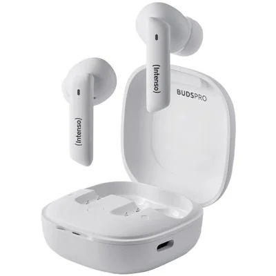 Intenso | buds pro auriculares tws h-anc+enc|blanc Intenso | buds pro auriculares tws h-anc+enc|blanc