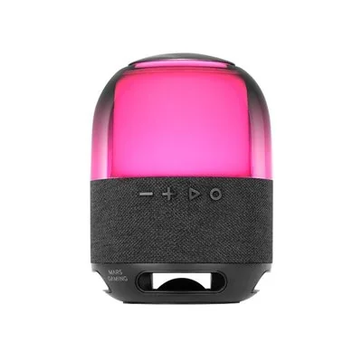 Mars Gaming MS-Flow Altavoz Portátil Bluetooth 5.3 RGB Negro