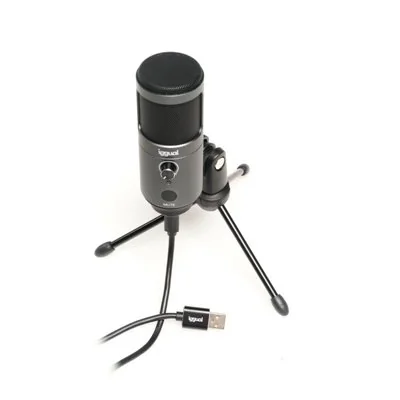 Iggual IGG317273 Micrófono Condensador para Streaming Gris Iggual IGG317273 Micrófono Condensador para Streaming Gris
