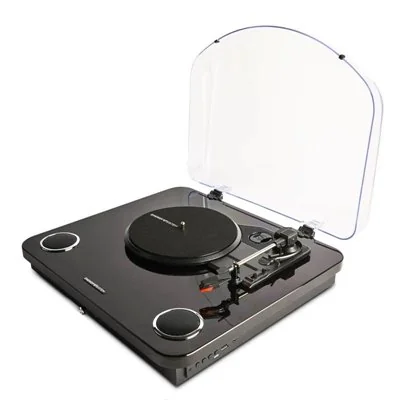 Energy Sistem BlackSpin Tocadiscos Bluetooth con Altavoces 10W