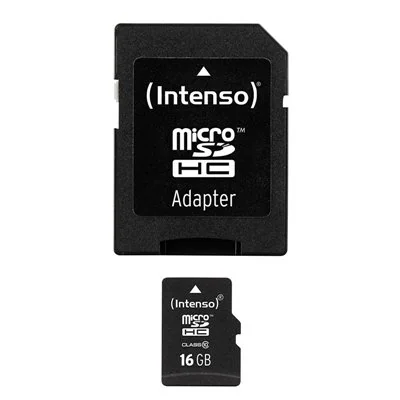 Intenso Tarjeta MicroSD SDHC 16GB Clase 10 Intenso Tarjeta MicroSD SDHC 16GB Clase 10