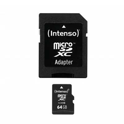 Intenso Tarjeta MicroSD SDXC 64GB Clase 10 Intenso Tarjeta MicroSD SDXC 64GB Clase 10