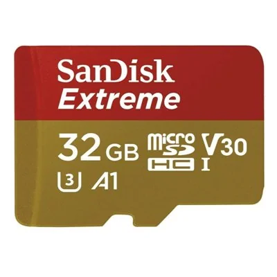 Sandisk Extreme MicroSDXC 32GB Clase 10 UHS-I + Adaptador