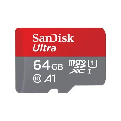 SanDisk Ultra microSDXC 64GB UHS-I A1 Clase 10 con Adaptador SanDisk Ultra microSDXC 64GB UHS-I A1 Clase 10 con Adaptador