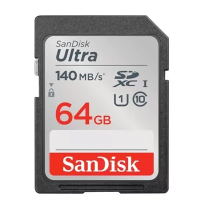 SanDisk Ultra SDXC 64GB UHS-I Clase 10 SanDisk Ultra SDXC 64GB UHS-I Clase 10