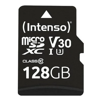 Intenso Professional microSDXC 128GB UHS-I U3 V30 Clase 10 + Intenso Professional microSDXC 128GB UHS-I U3 V30 Clase 10 +