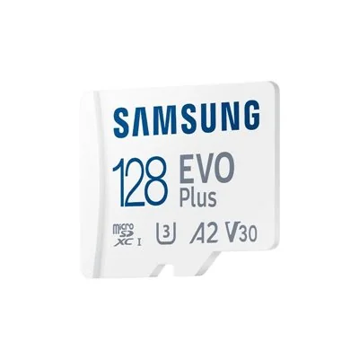 Samsung EVO Plus MicroSDXC 128 GB UHS-I U3 V30 Clase 10 con Samsung EVO Plus MicroSDXC 128 GB UHS-I U3 V30 Clase 10 con