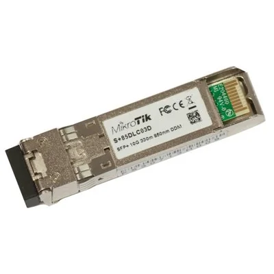 Mikrotik S+85DLC03D Red Módulo Transceptor Fibra Óptica 10000