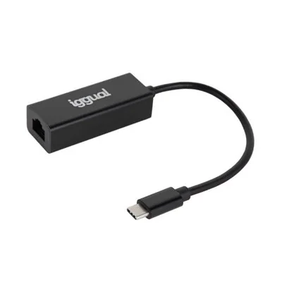 Iggual IGG317693 Adaptador USB-C a RJ-45 Gigabit Iggual IGG317693 Adaptador USB-C a RJ-45 Gigabit