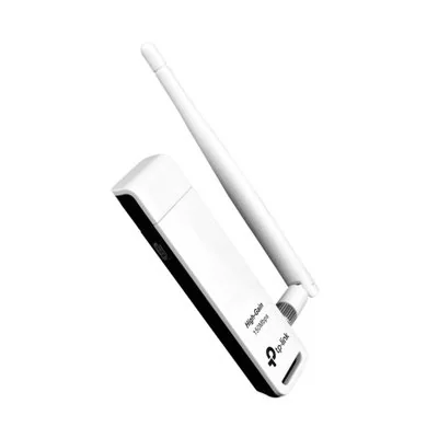 TP-Link TL-WN722N V4 Adaptador WiFi USB 150 Mbps Antena de Alta TP-Link TL-WN722N V4 Adaptador WiFi USB 150 Mbps Antena de Alta