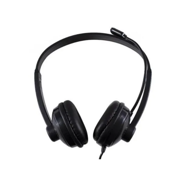 Nilox Auriculares USB con Micrófono para PC Negros 