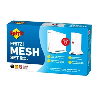 Fritz!mesh set 4060 + 3000 ax int Fritz!mesh set 4060 + 3000 ax int