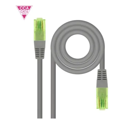 Nanocable cable rj45 cat.6 utp awg26 cca 1m Nanocable cable rj45 cat.6 utp awg26 cca 1m