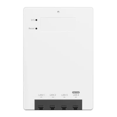Reyee rap72-wall ap wifi7 1x2,5gb 4xgb pared