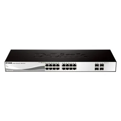 D-Link DGS-1210-20/E Smart+ Switch Gestionado 16 Puertos