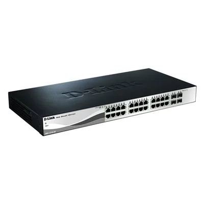 D-Link DGS-1210-28/E Smart+ Switch Gestionado 24 Puertos D-Link DGS-1210-28/E Smart+ Switch Gestionado 24 Puertos