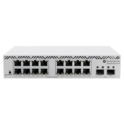 Mikrotik css318-16g-2s+in switch 16xgbe 2xsfp+ Mikrotik css318-16g-2s+in switch 16xgbe 2xsfp+