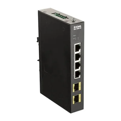 D-Link DIS-100G-6S Switch Industrial 4 Puertos Gigabit + 2 SFP D-Link DIS-100G-6S Switch Industrial 4 Puertos Gigabit + 2 SFP