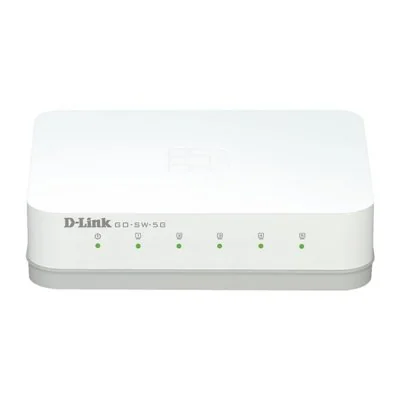 D-Link GO-SW-5G Switch Plástico 5 Puertos Gigabit 10 100 1000