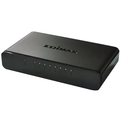 Edimax ES-3308P Switch 8 Puertos 10/100Mbps Negro
